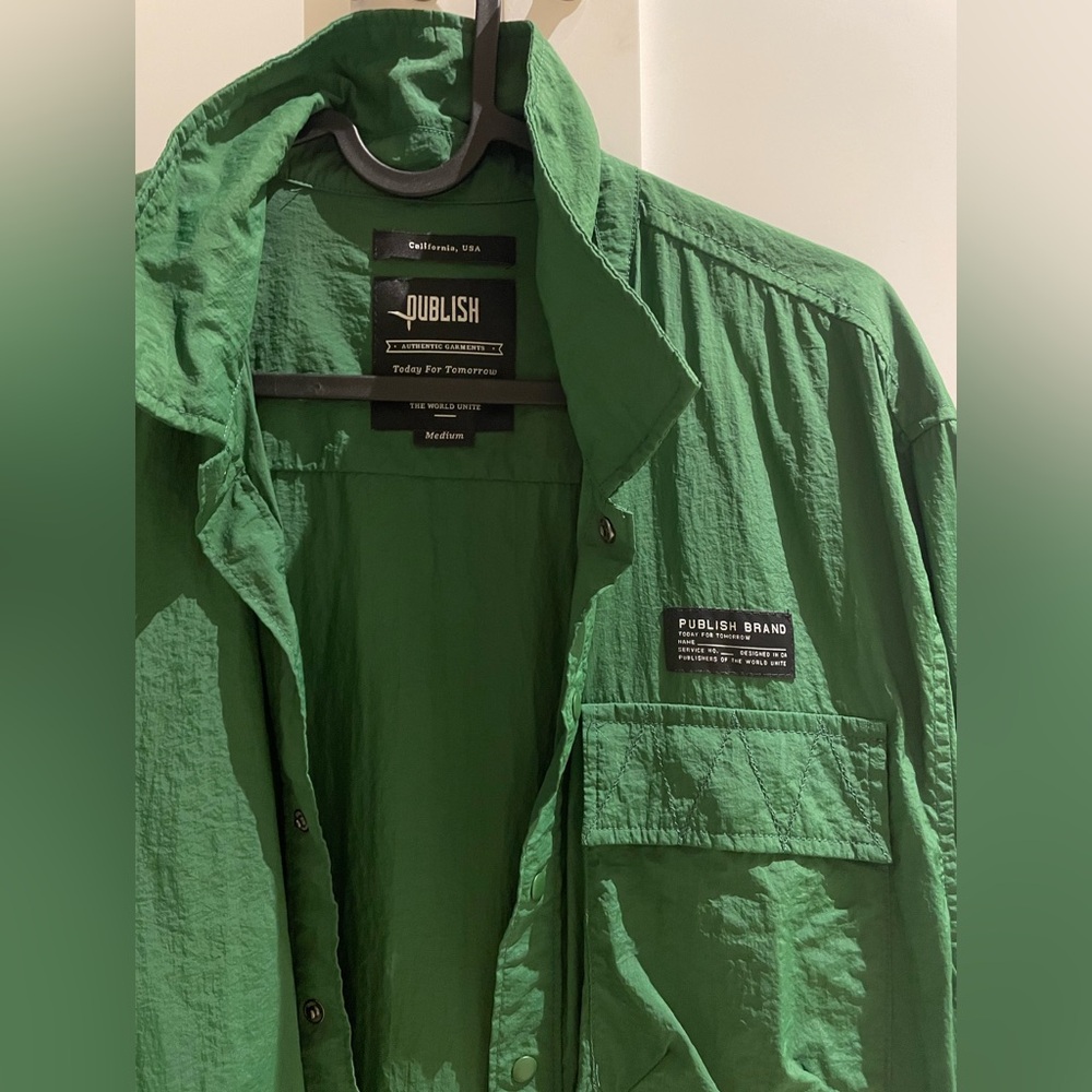 Publish brand Men’s windbreaker size medium - Picture 4 of 6
